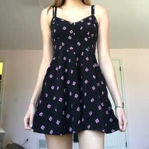 Mini Dress With Patterns